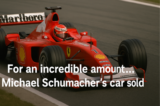 For an Incredible Amount… Michael Schumacher’s Car Sold